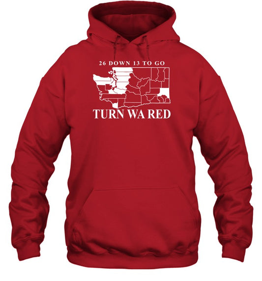 Barlow253 26 Down 13 To Go Turn Wa Red Hoodie