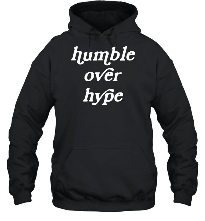 Brooke Pryor Justin Fields Wearing Humble Over Hype Hoodie