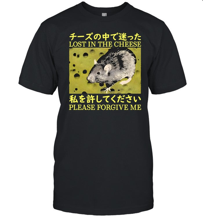 Translator Lost In The Cheese Please Forgive Me Tee