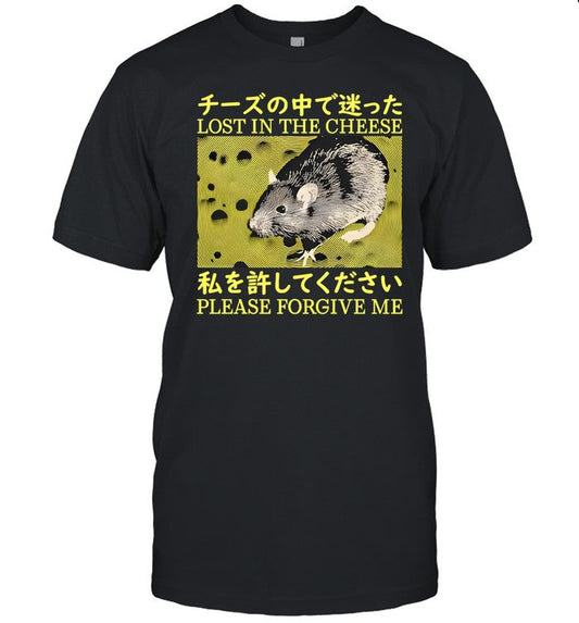 Translator Lost In The Cheese Please Forgive Me Tee