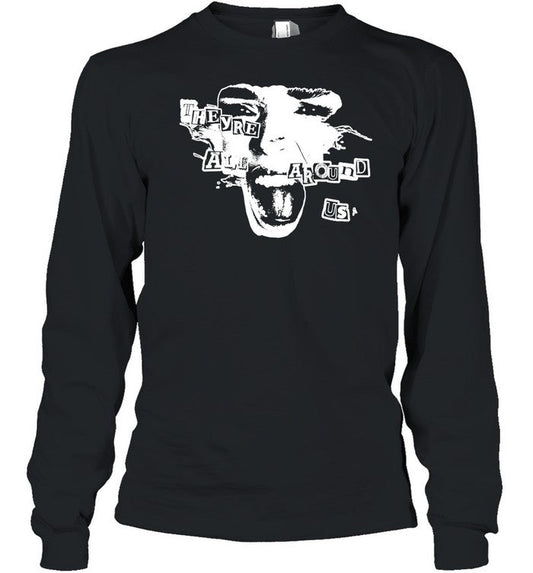 Poppy They're All Around Us Long Sleeved Shirt