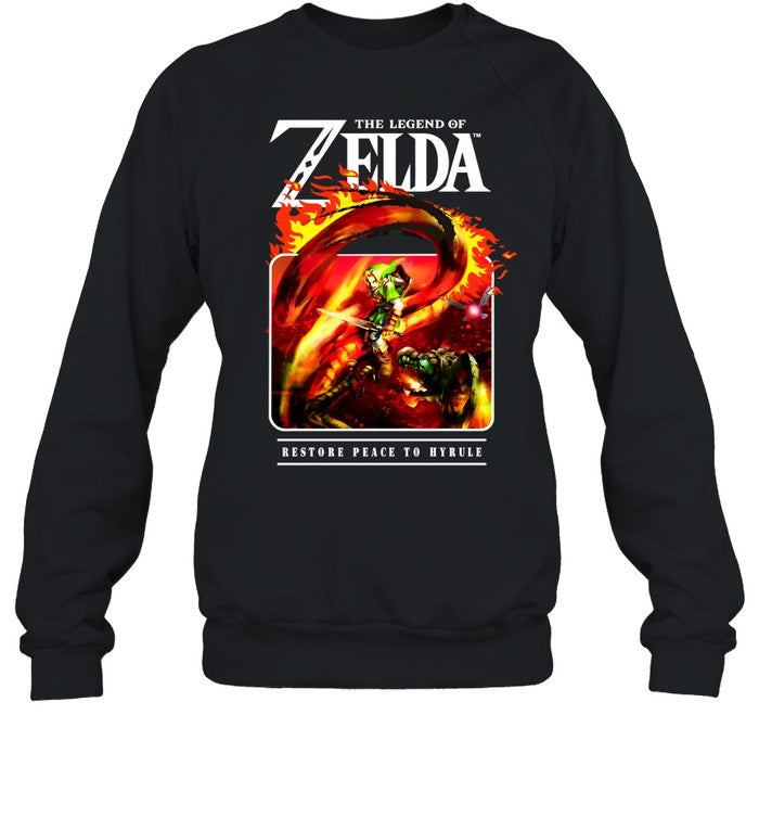 The Legend Of Zelda Restore Peace To Hyrule Hoodie