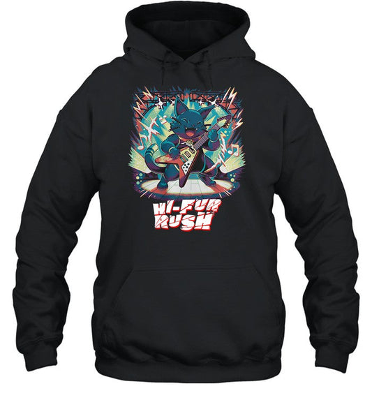 Quakecon Dallas Pets Alive Hi-Fur Rush Hoodie