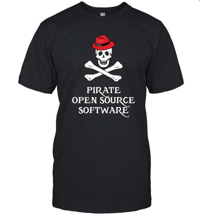 Pirate Open Source Software Hoodie