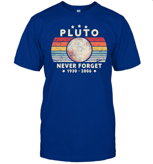 George Springer Wearing Pluto Never Forget 1930 2006 Shirt