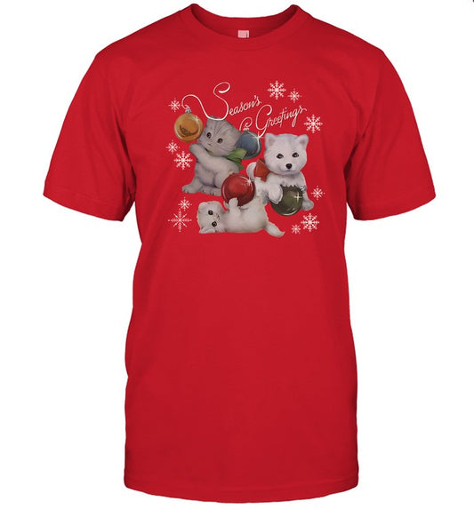 Qtcinderella Holiday Feat Swift, Ders, & Coots Season Greeting Shirt