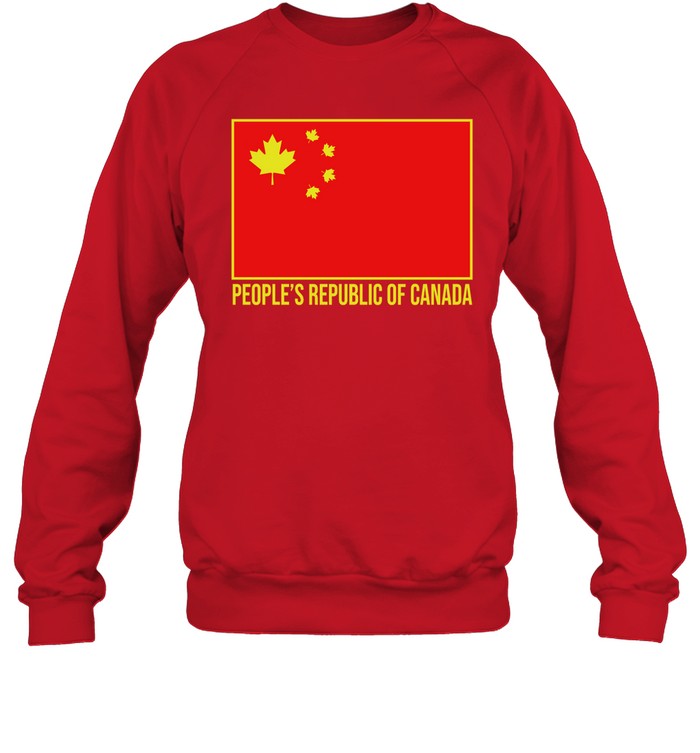 People's Republic Of Canada Chinese Flag Hoodie
