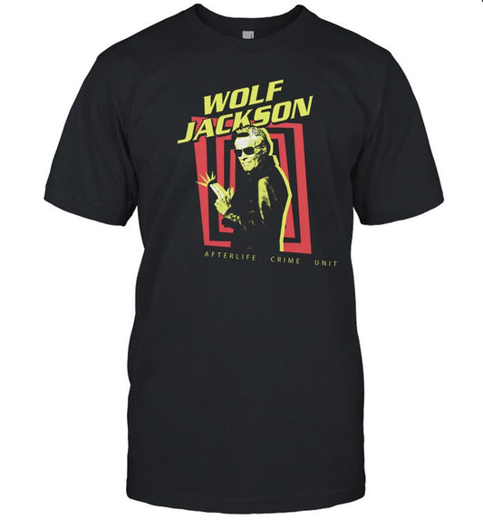 Tim Burton Daily Beetlejuice Beetlejuice Wolf Jackson Tee Shirt