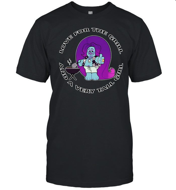 Ovisghost Love For The Grill And A Very Tall Girl Tee