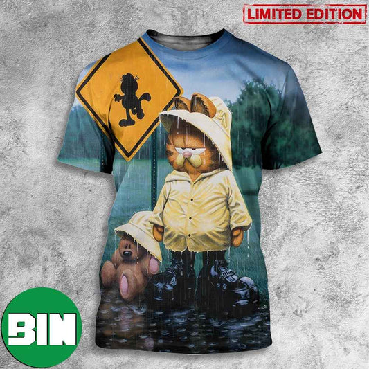 A Good Day To Do Nothing Garfield 3D T-Shirts