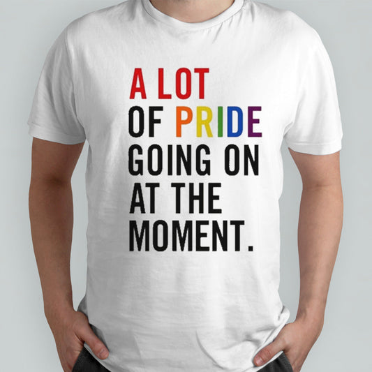 A Lot Of Pride Going On At The Moment shirt