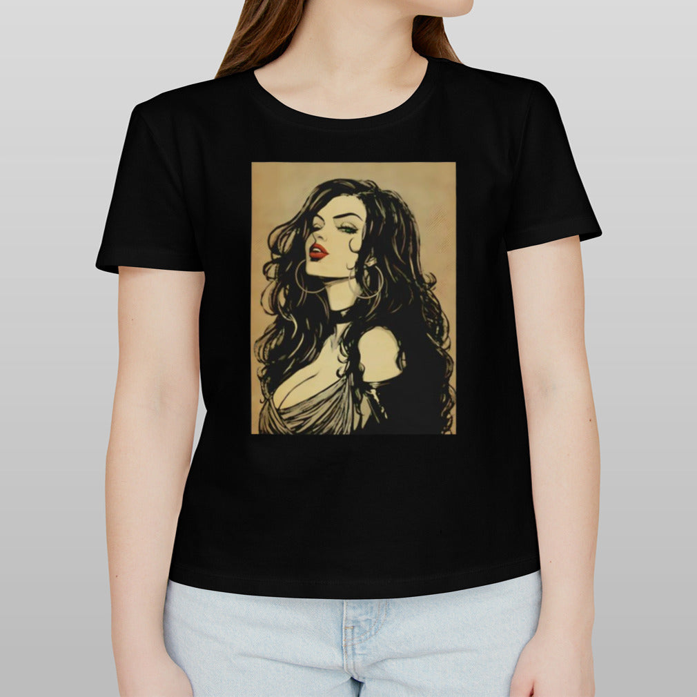 A vamp in the night by Nirvana shirt