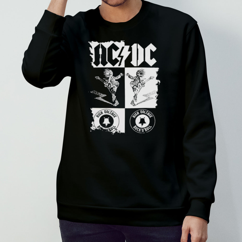 ACDC Rock Nâ€™ Roll High Voltage Fan Rock shirt