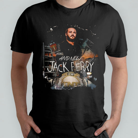 AEW And New TNT Champion The Scapegoat Jack Perry Order Forbidden Door On PPV Right Now T-shirt