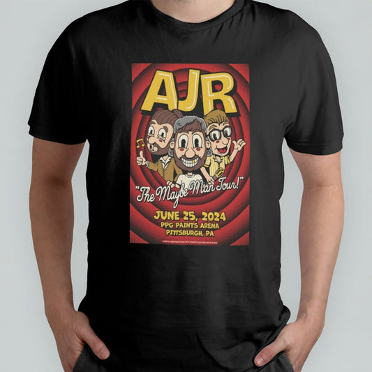 AJR Show At PPG Paints Arena On June 25 2024 Poster Shirt