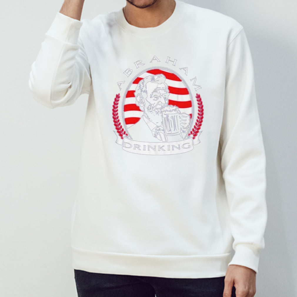 Abraham Lincoln Drinking Independence Day Shirt
