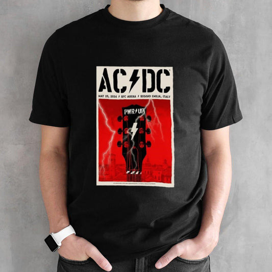 Ac Dc Rcf Arena, Reggio Emilia, Italy May 25, 2024 T-shirt