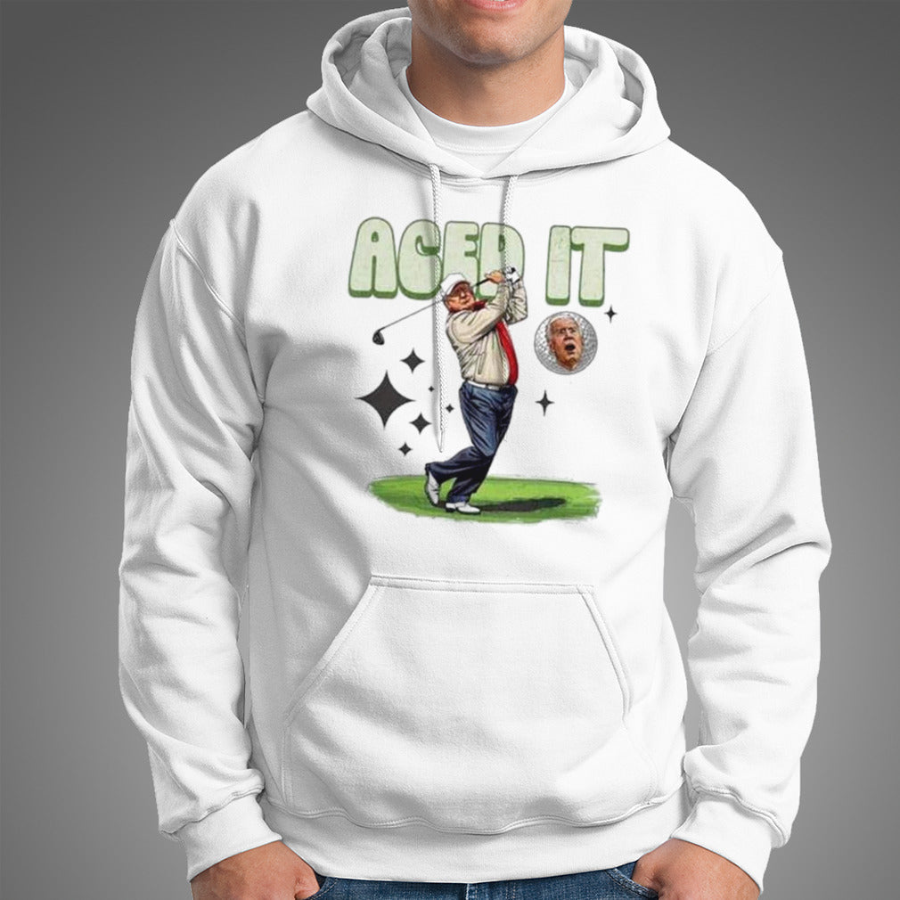 Aced It Presidential Trump Biden T-shirt