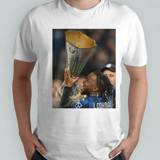 Ademola Lookman Scores Hat trick as Atalanta Fc Wins 1st Ever Europa League Trophy T Shirt