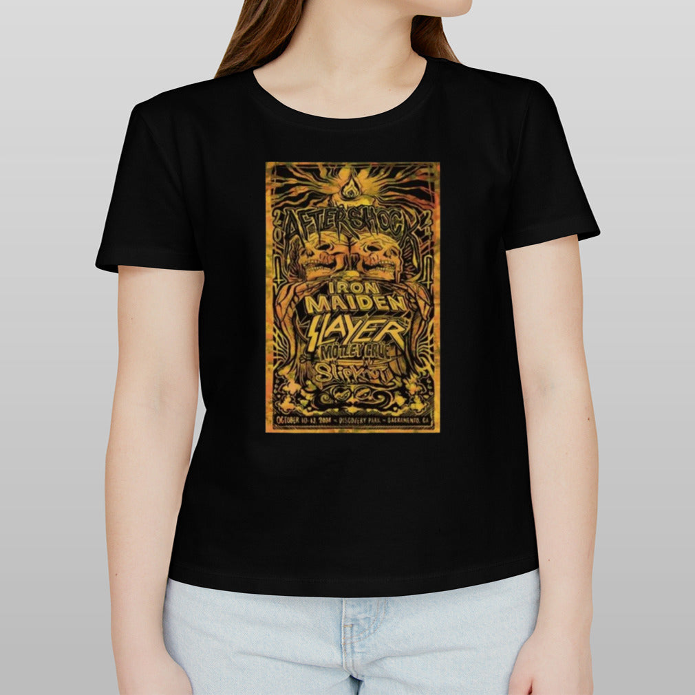 Aftershock Festival October 10-13 2024 At Discovery Park In Sacramento CA Poster T-shirt