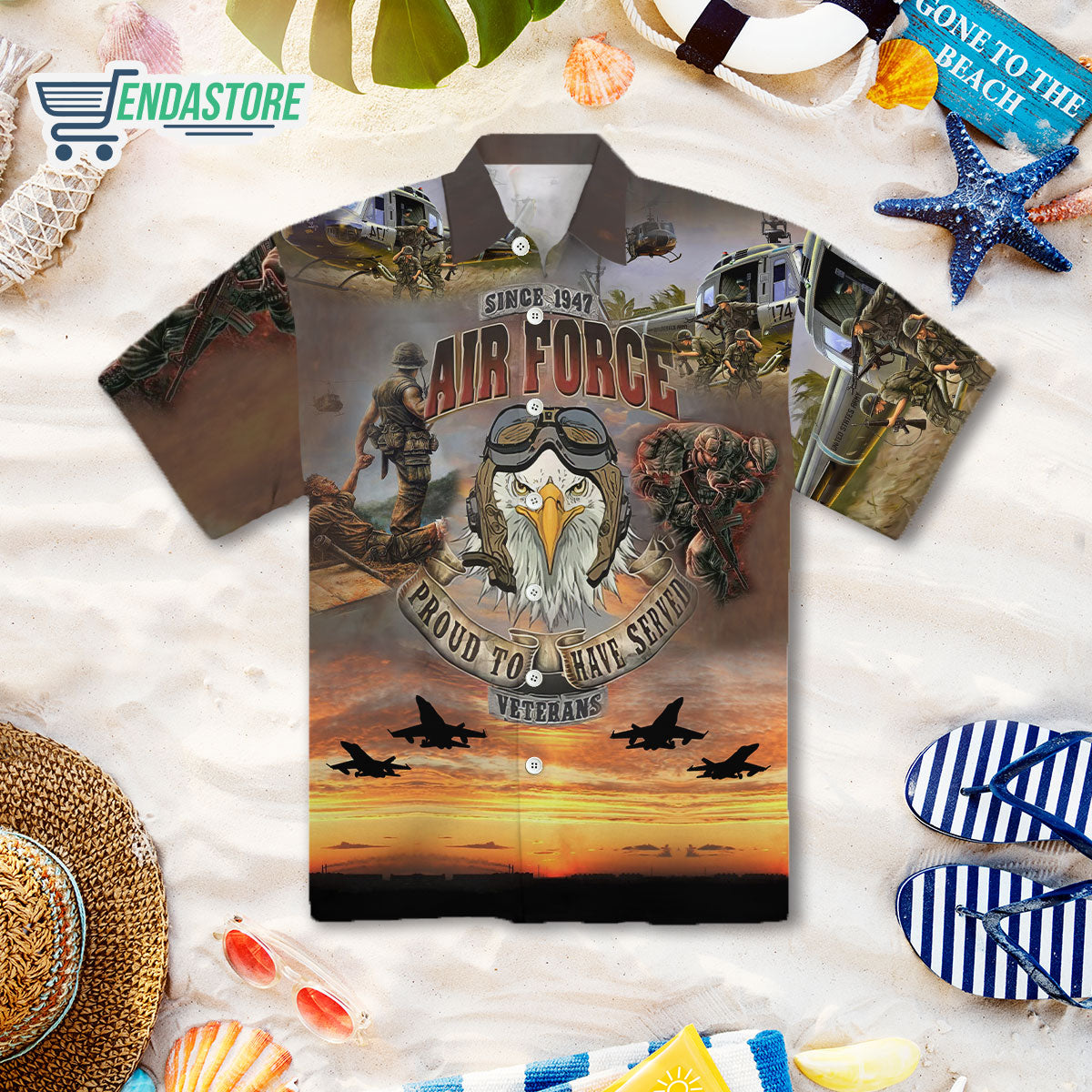 Air Force Veteran Proud To Have Served Veteran Hawaiian Shirt