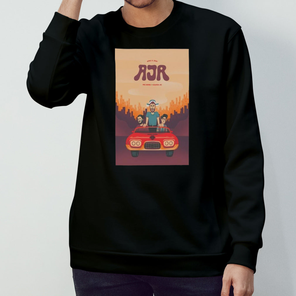 Ajr Raleigh Nc April 9 2024 T-shirts