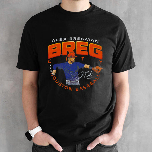 Alex Bregman Houston Astros Breg signature shirt