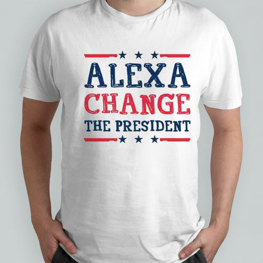 Alexa Change The President Republican 4th of July 2024 Shirt