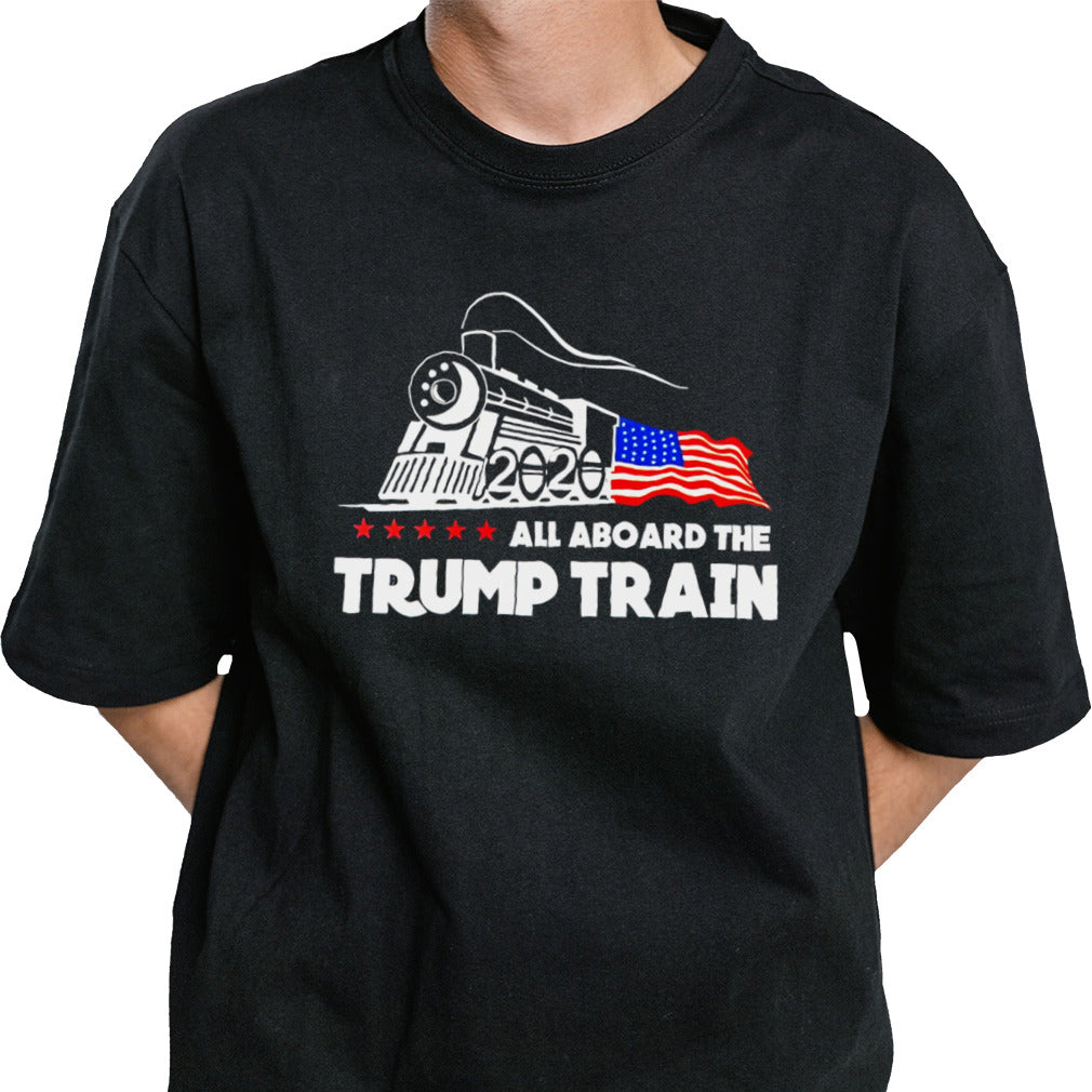 All aboard the Trump train 2020 shirt