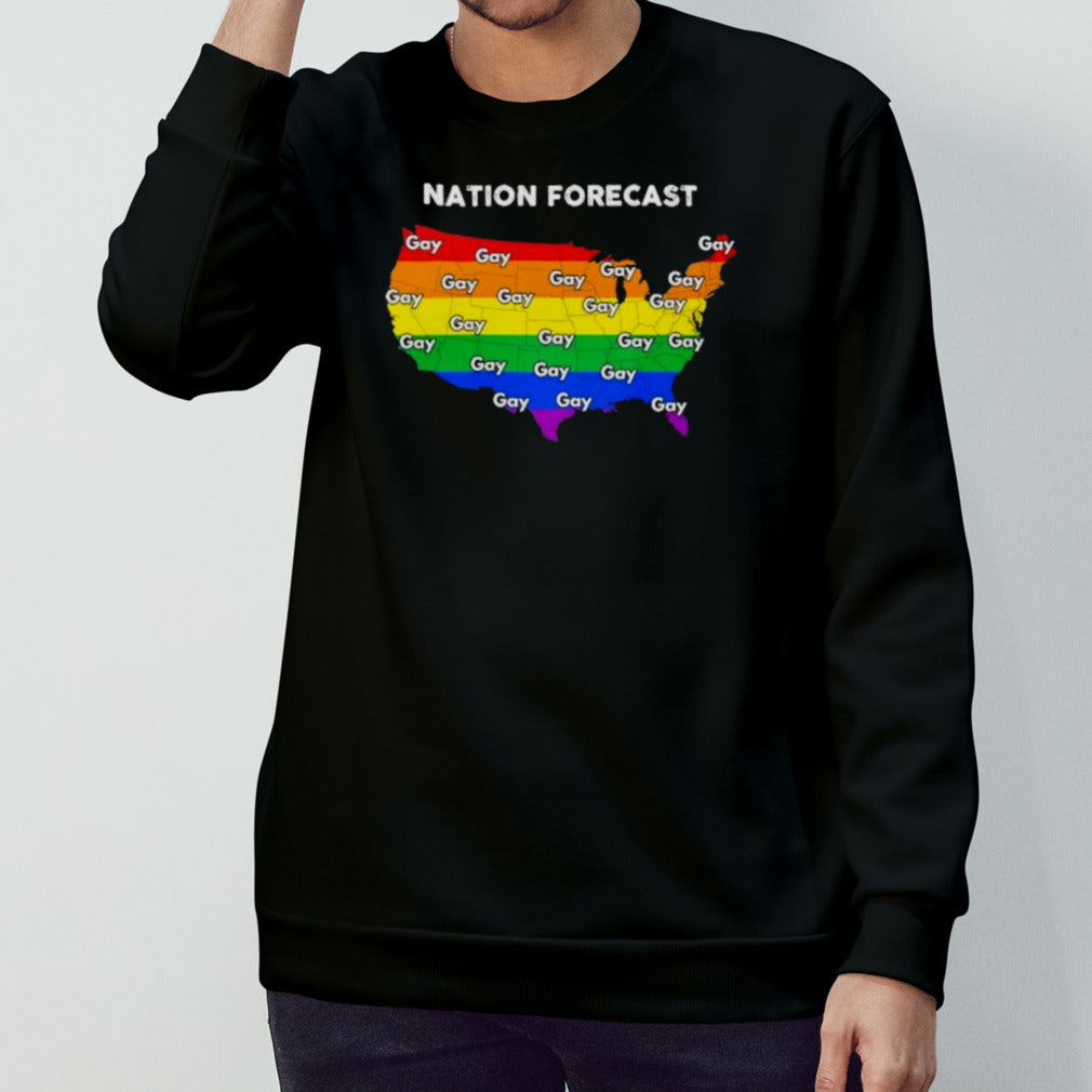 American Nation Forecast Pride Shirt