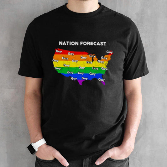 American Nation Forecast Pride Shirt