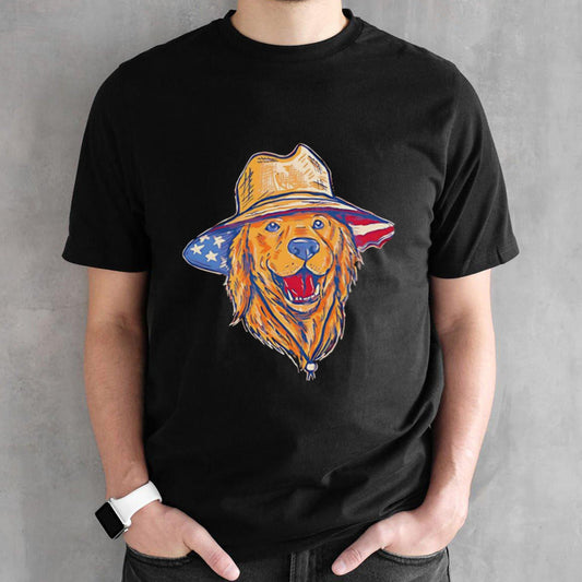 American dog 4th of july shirt