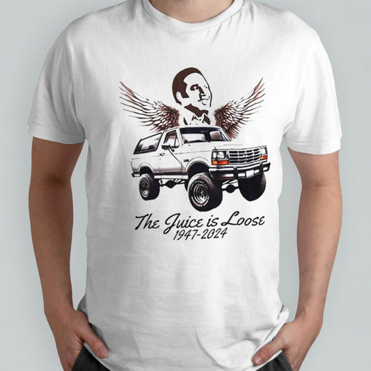 Angel Os. Js. Simpson the juice is loose 1947-2024 shirts
