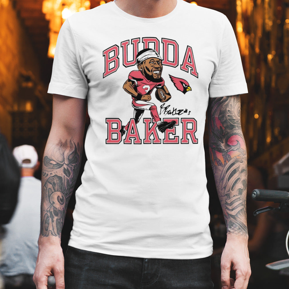 Arizona Cardinals Budda Baker cartoon shirt
