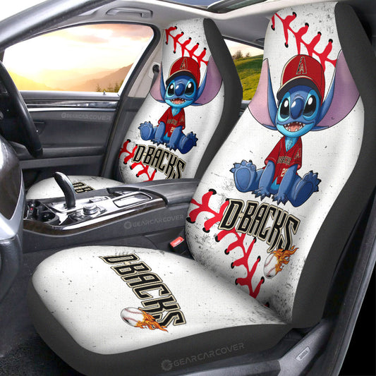 Arizona Diamondbacks Car Seat Covers Stitch Theme Collection