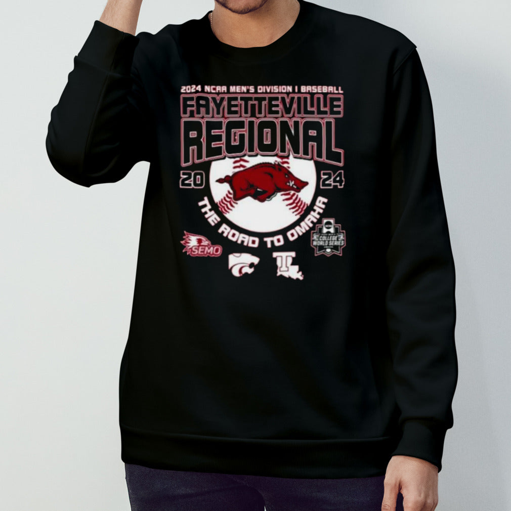 Arizona Razorbacks 2024 NCAA Menâ€™s Division I Baseball Regional Shirt