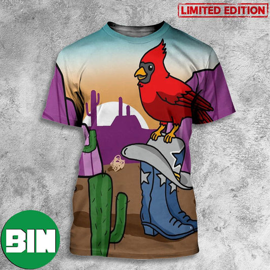 Arizona Sunsets Arizona Cardinals vs Dallas Cowboys 3D T-Shirts