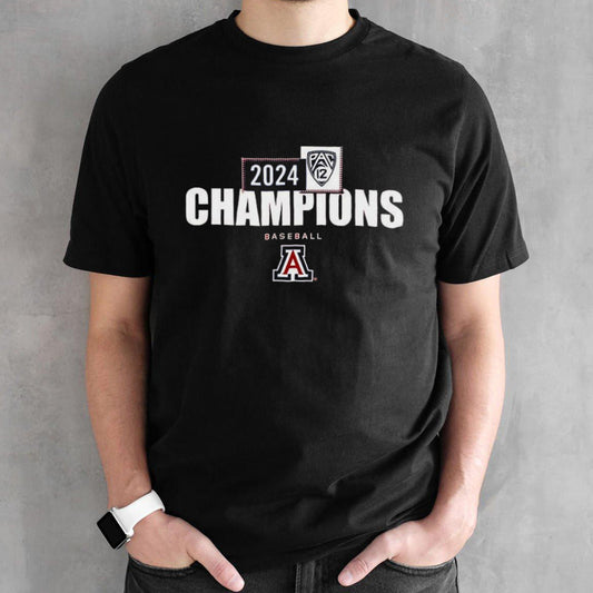 Arizona Wildcats 2024 Pac-12 Baseball Regular Season Champions shirt