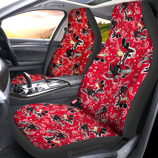 Atlanta Falcons Car Seat Covers Cartoon Theme Collection