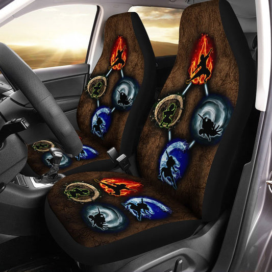 Avatar The Last Airbender Car Seat Covers Custom Anime Car Accessories