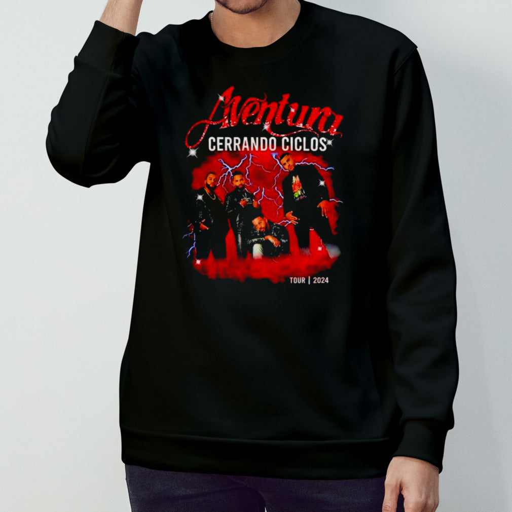 Aventura Cerrando Ciclos 2024 Tour shirt