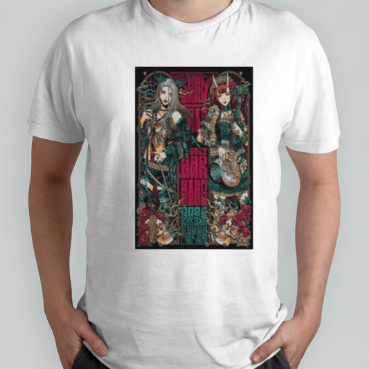 BAND-MAID Ã— The Warning June 12, 2024 In Japan Show Poster Shirt