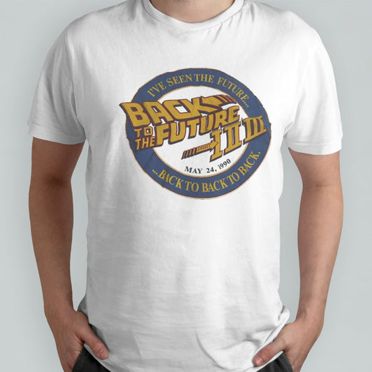 Back to the future I II III Iâ€™ve seen the future back to back to back shirt