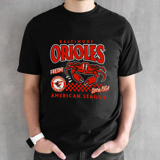 Baltimore Orioles Fresh Crab Since 1954 American League Shirt
