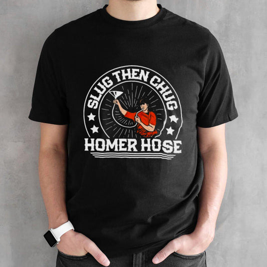 Baltimore Orioles Slug and Chug sâ€“ Homer Hose Shirts