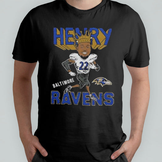 Baltimore Ravens Derrick Henry The King shirt