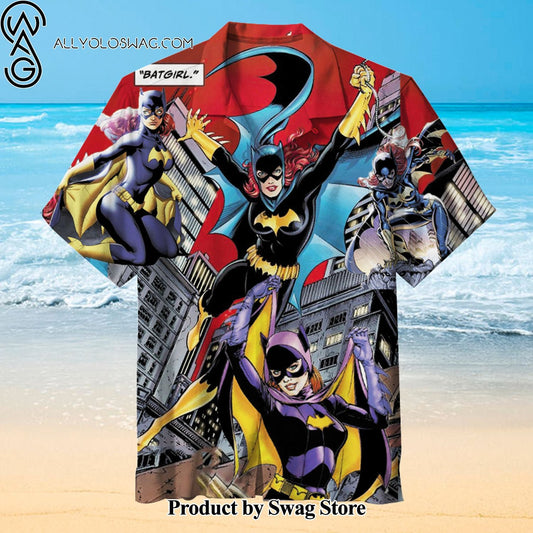 Batgirl Authentic Aloha Hawaiian Shirt