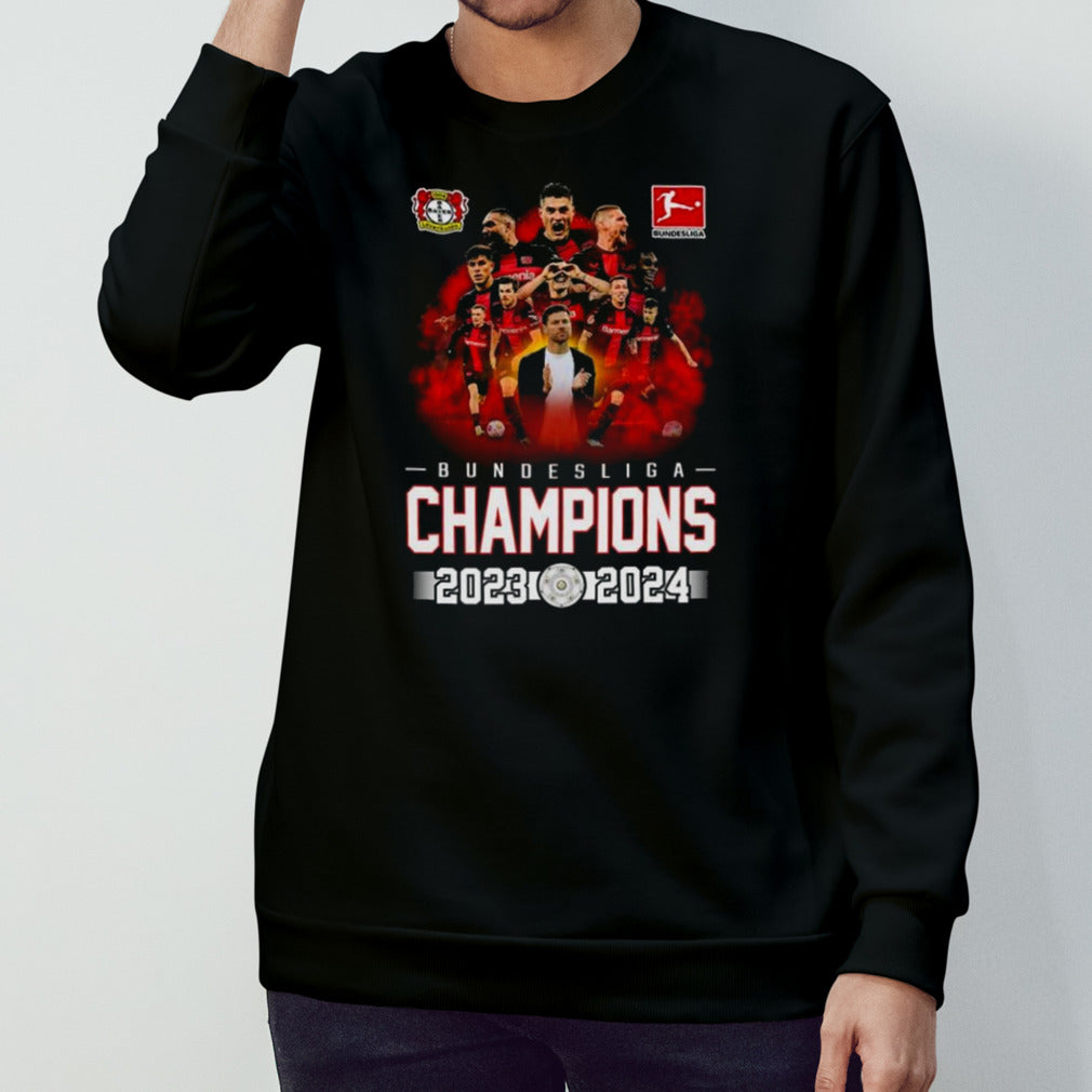 Bayern Leverkusen Bundesliga Champions 2023-2024 T-shirts
