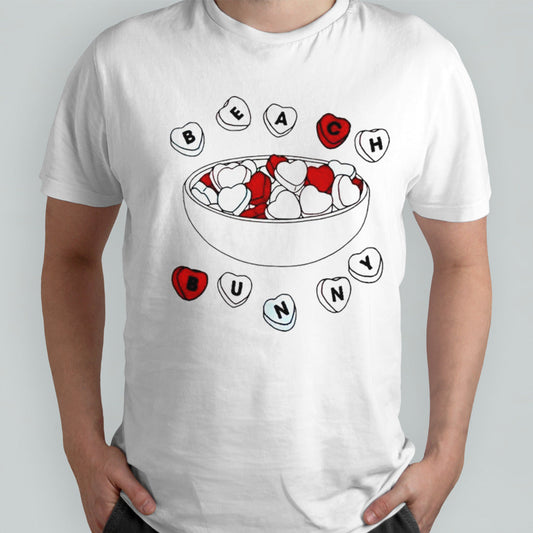 Beach bunny heart shirt
