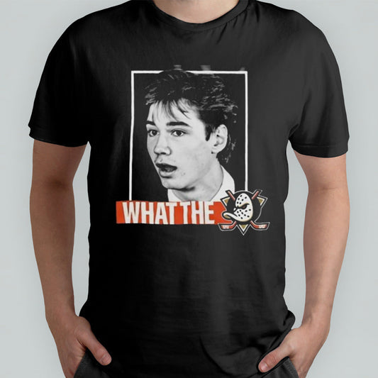Beckett Sennecke What The Anaheim Ducks T-Shirt
